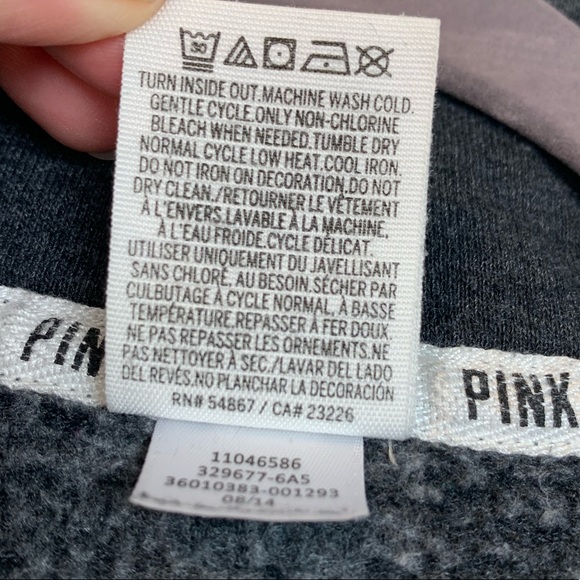 PINK Victoria's Secret 3/4 Zip Pullover Sweater - Picture 6 of 6